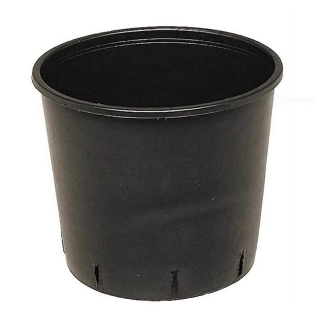 Topf rund 0,5l Ø12cm, schwarz