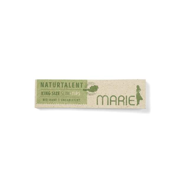 Marie Naturtalent King Size Slim + Tips