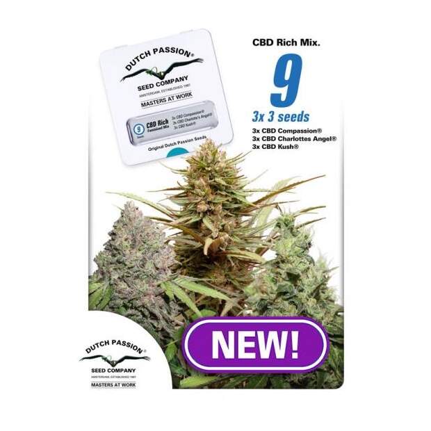 Dutch Passion CBD Feminised Mix 9 Stk feminisiert