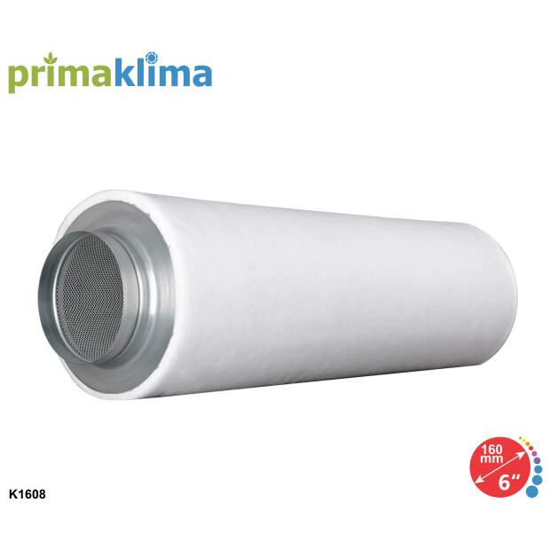 Prima Klima Aktivkohlefilter Industry Line K1608, 880 m3/h, ø 160mm