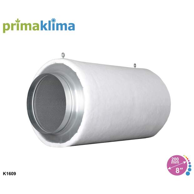 Prima Klima Aktivkohlefilter Industry Line K1609, 810 m3/h, ø 200mm