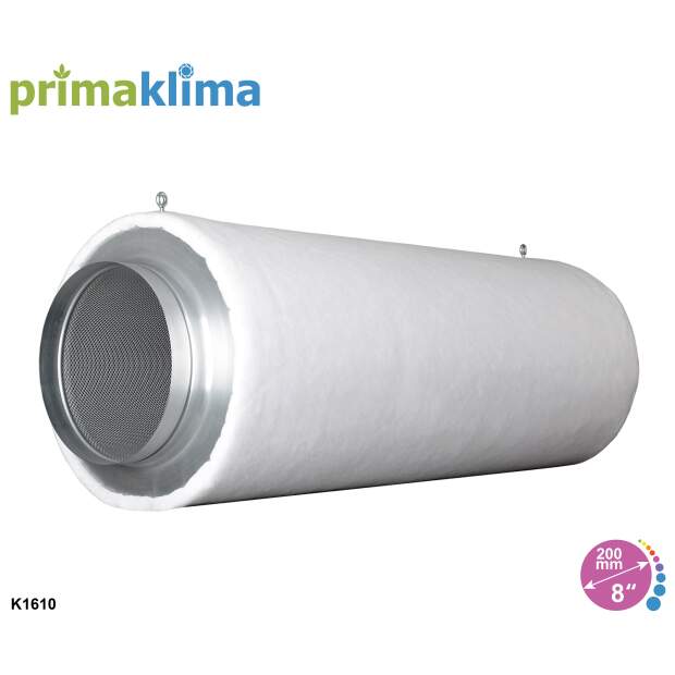 Prima Klima Aktivkohlefilter Industry Line K1610, 1150 m3/h, ø 200mm