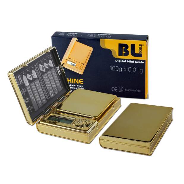 BLscale Digitalwaage gold 100g/0,01g