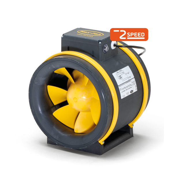Max-Fan Pro AC 250/1660 m³/h Rohrventilator 2 speed switch