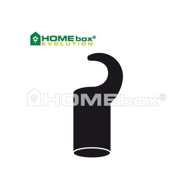 HOMEbox Hooks short 16 mm /  4 Stk.